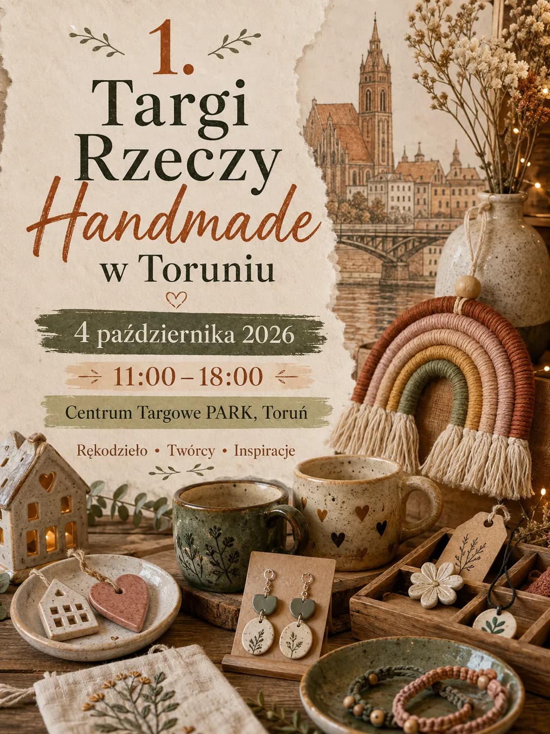 1. Targi Rzeczy Handmade w Toruniu