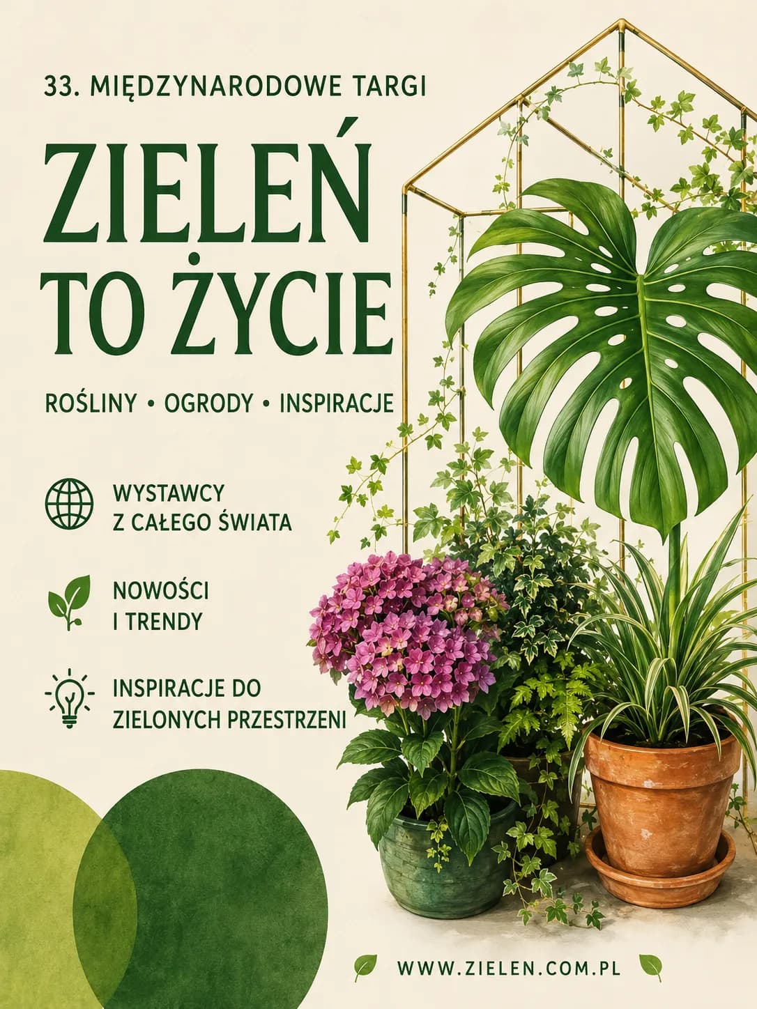 33. Międzynarodowe Targi ZIELEŃ TO ŻYCIE
