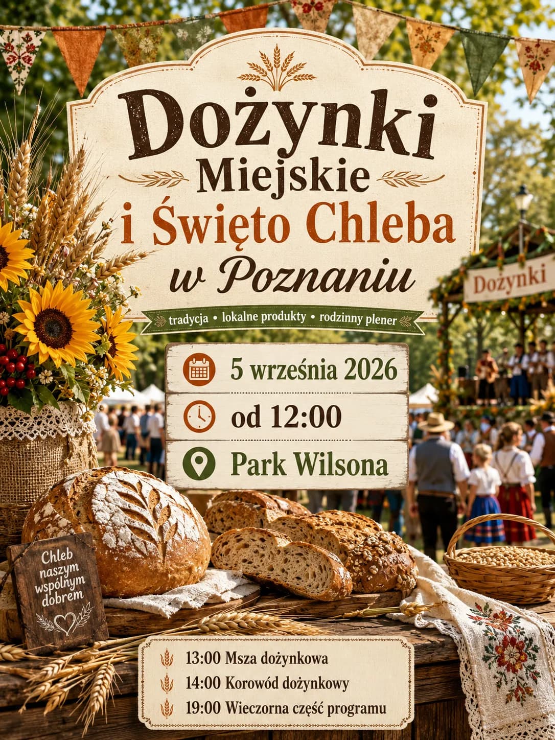 Dożynki Miejskie i Święto Chleba w Poznaniu