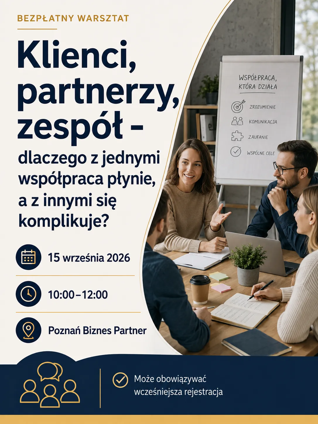 Klienci, partnerzy, zespół - dlaczego z jednymi współpraca płynie, a z innymi się komplikuje?