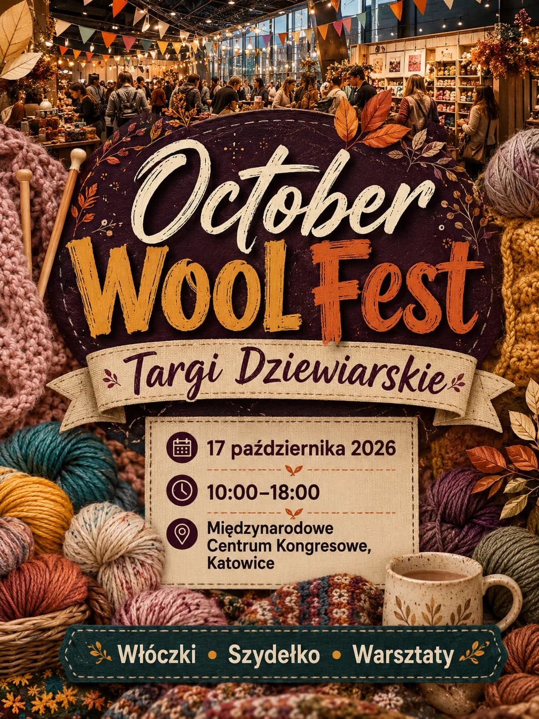 October Wool Fest - Targi Dziewiarskie